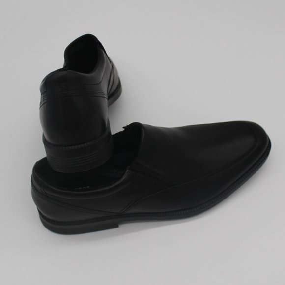 ROCKPORT DP OFFICE II APRONSO BLACK SLIP ON LOAFER main image 5